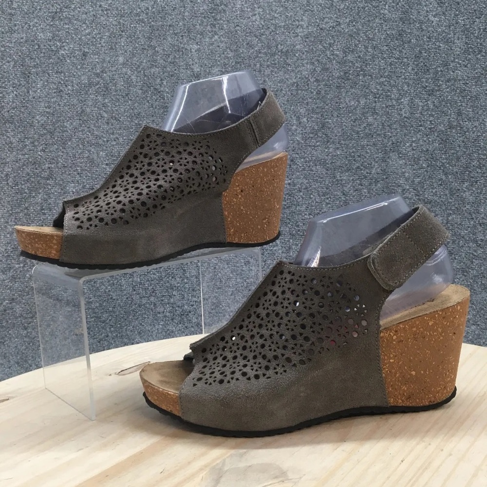 Women's Suede Wedge Sandals